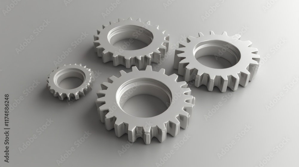 Interlocking Gears: A Symbol of Teamwork and Precision Interlocking Gears: A Symbol of Teamwork and Precision