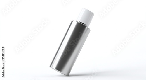 Wallpaper Mural Collection of sleek, modern bottles in various shapes and sizes, designed with minimalistic aesthetics. Includes cylindrical spray bottles, matte black pump dispensers, and elegant frosted containers. Torontodigital.ca