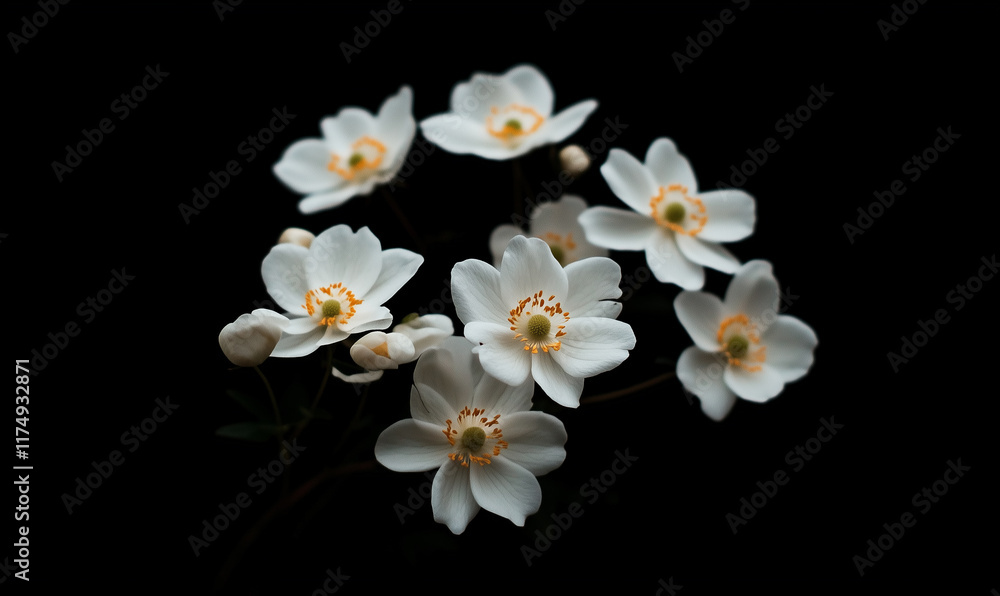 Obraz premium Minimalist flower background