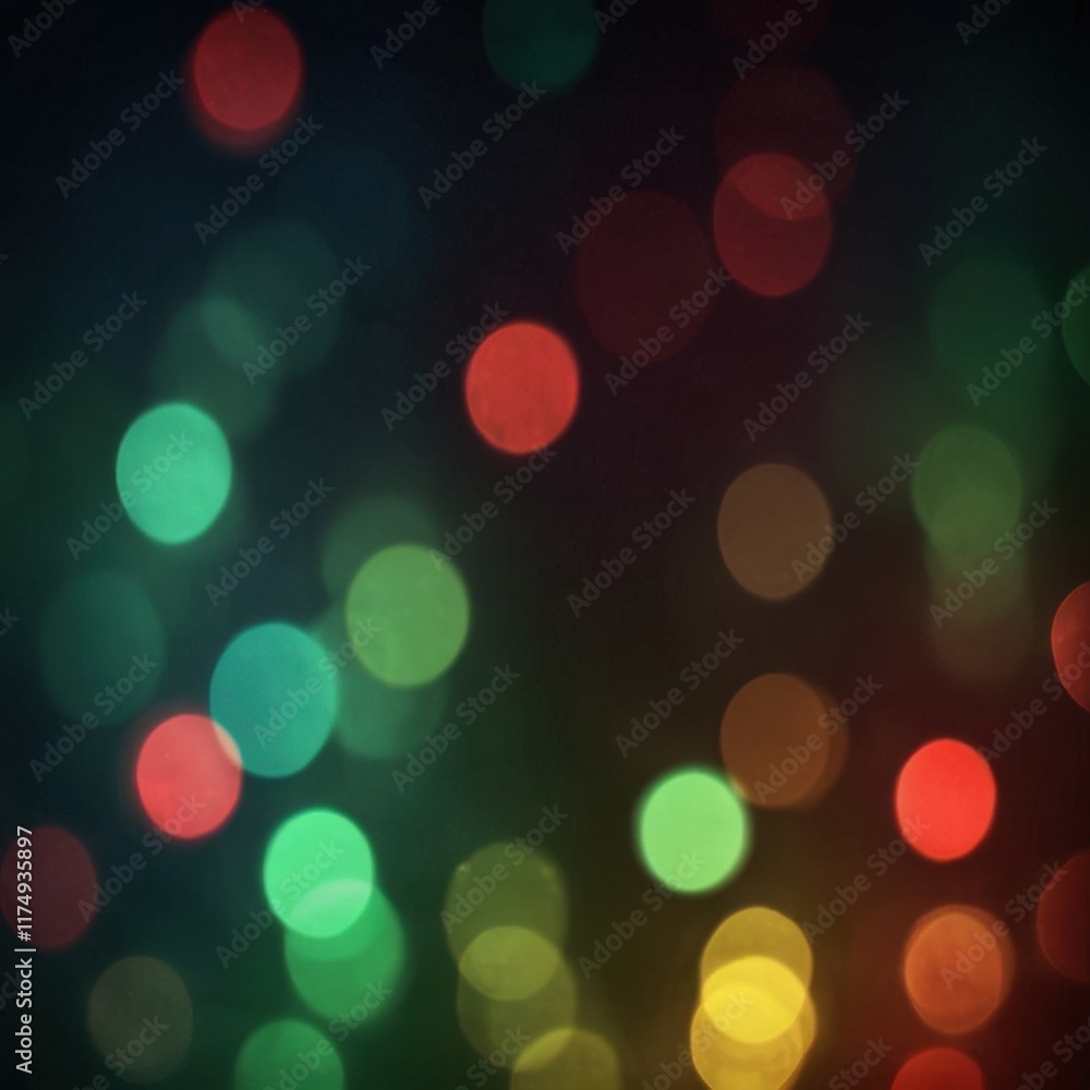 Abstract Colorful Bokeh Lights Background Abstract Colorful Bokeh Lights Background