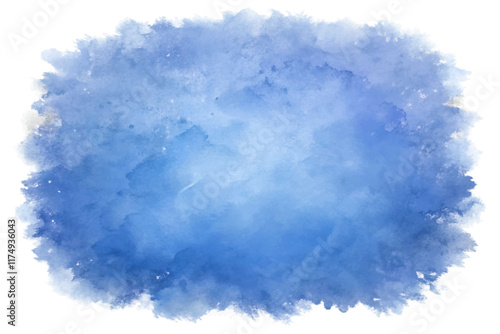 Soft blue watercolor texture, abstract background, artistic design, calming hues, versatile for creative projects.