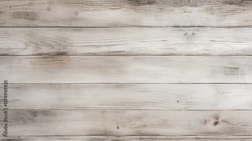Fototapeta premium Background texture from a plank of white wood with grain and patterns