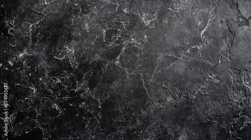 Wallpaper Mural "Rough black wall texture with a dark concrete floor, creating a moody and aged grunge background with deep black tones."

 Torontodigital.ca