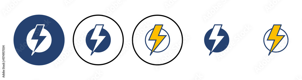 Power icon vector. Power Switch Icon. Electric power Power icon vector. Power Switch Icon. Electric power