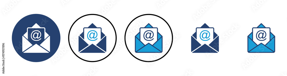 Mail icon vector. email icon vector. E-mail icon. Envelope illustration Mail icon vector. email icon vector. E-mail icon. Envelope illustration