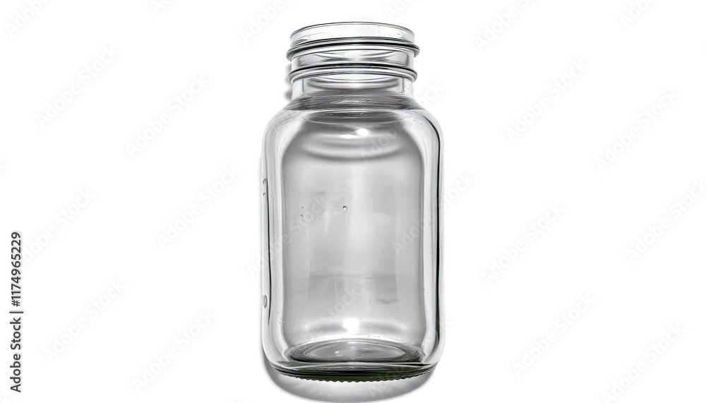 Clear glass bottle, studio shot, empty, lab supply, possible use in product photography Clear glass bottle, studio shot, empty, lab supply, possible use in product photography