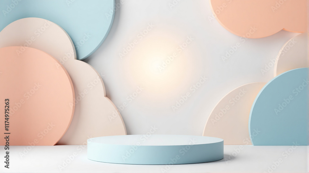 Fototapeta premium cosmetic cream container