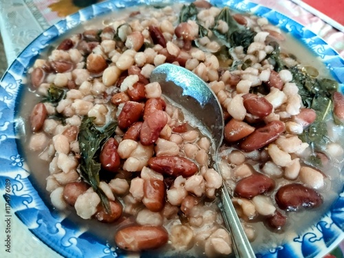 East Timor staple food or traditional cooking foods called 