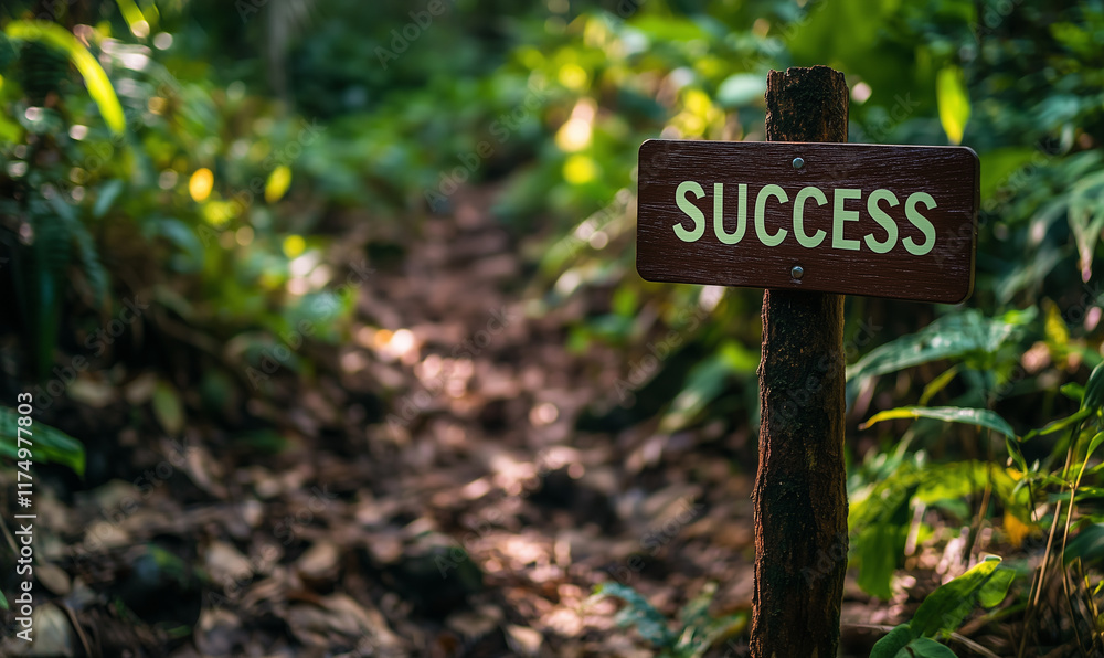 nature reserve sign with the word success nature reserve sign with the word success