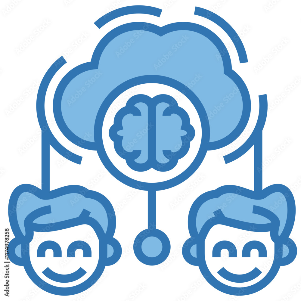 Cloud Intelligence Icon