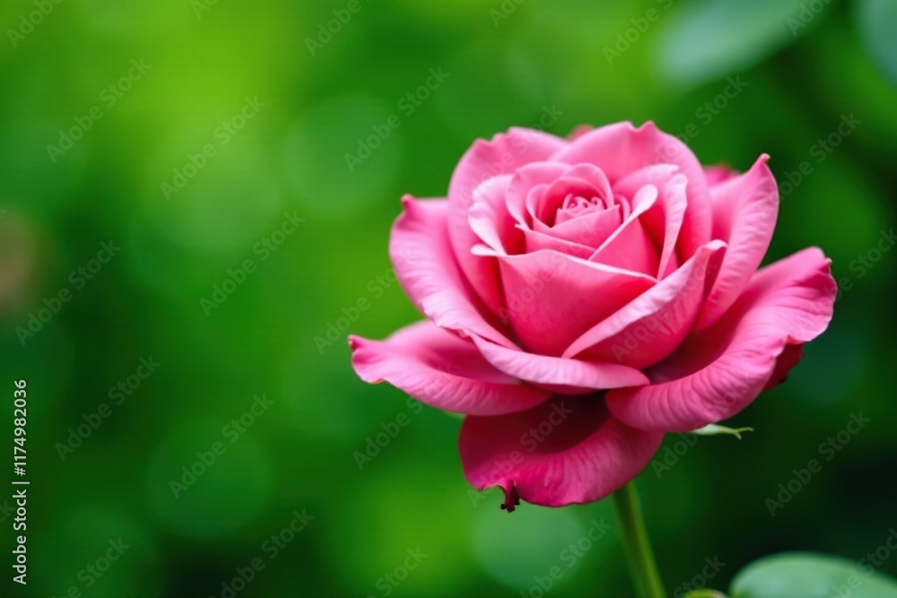 A stunning pink rose bouquet against a lush green background, nature, flower, floral A stunning pink rose bouquet against a lush green background, nature, flower, floral