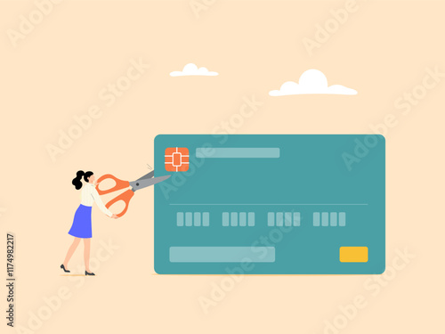 Correcting or improving credit card spending to be more disciplined to avoid financial mistakes