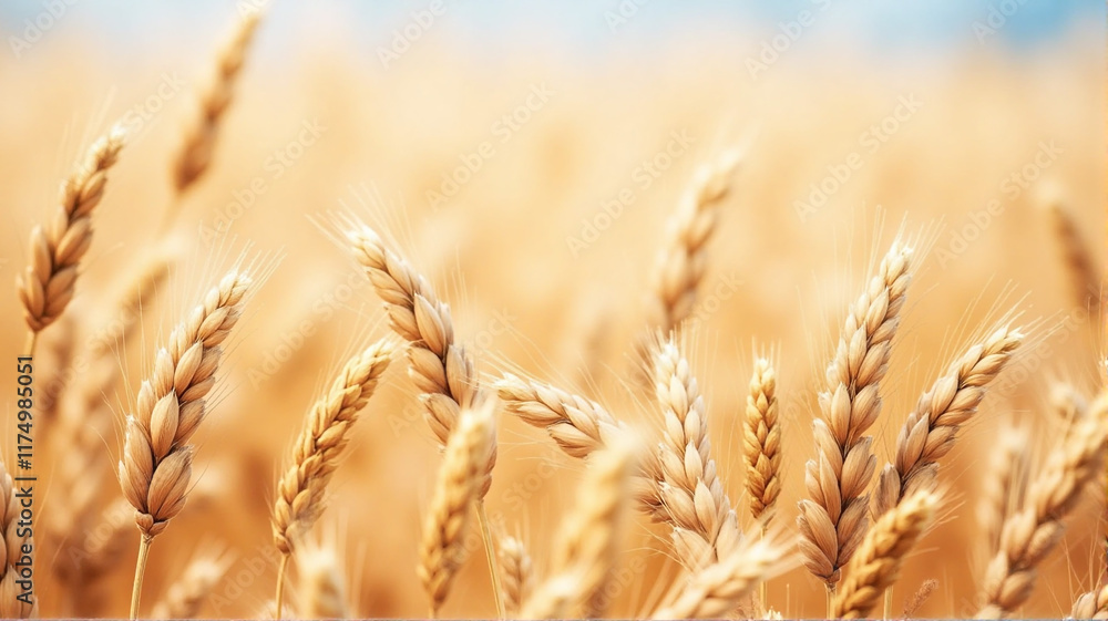 Fototapeta premium golden wheat field