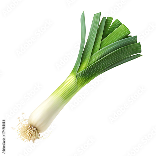 leek isolated PNG Clipart with transparent background