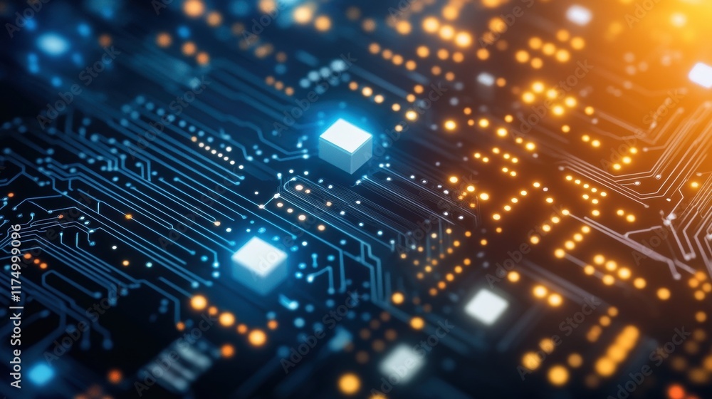 Abstract Circuit Board Technology Background Abstract Circuit Board Technology Background