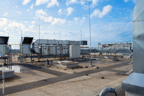 Ventilation ducting and air handling units
