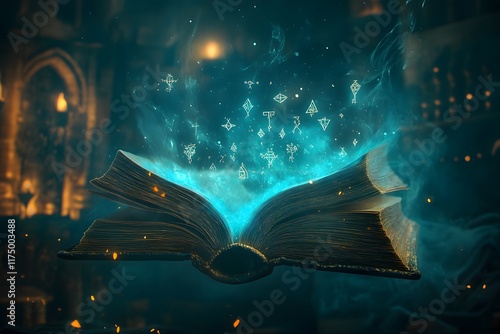 Magical Open Book photo