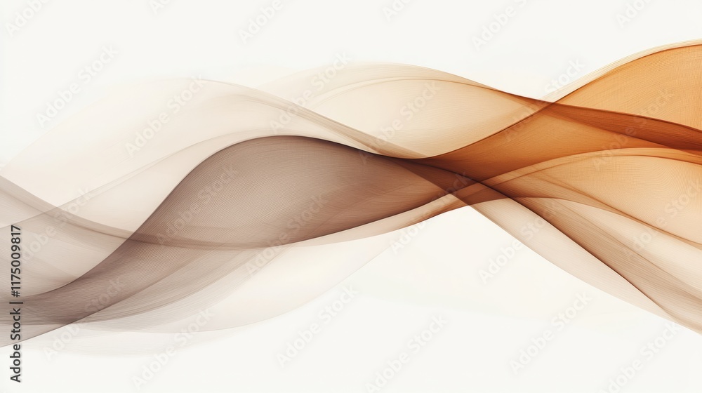 Elegance brown waves creating an elegant and minimalist abstract background Mocha Mousse Elegance brown waves creating an elegant and minimalist abstract background Mocha Mousse