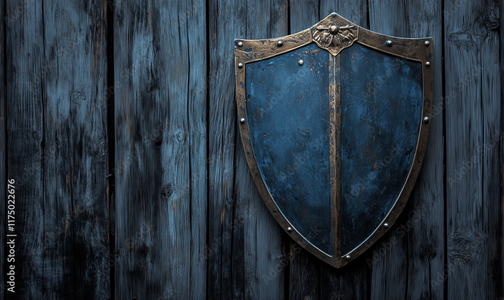 Fototapeta premium Shield for protection concept