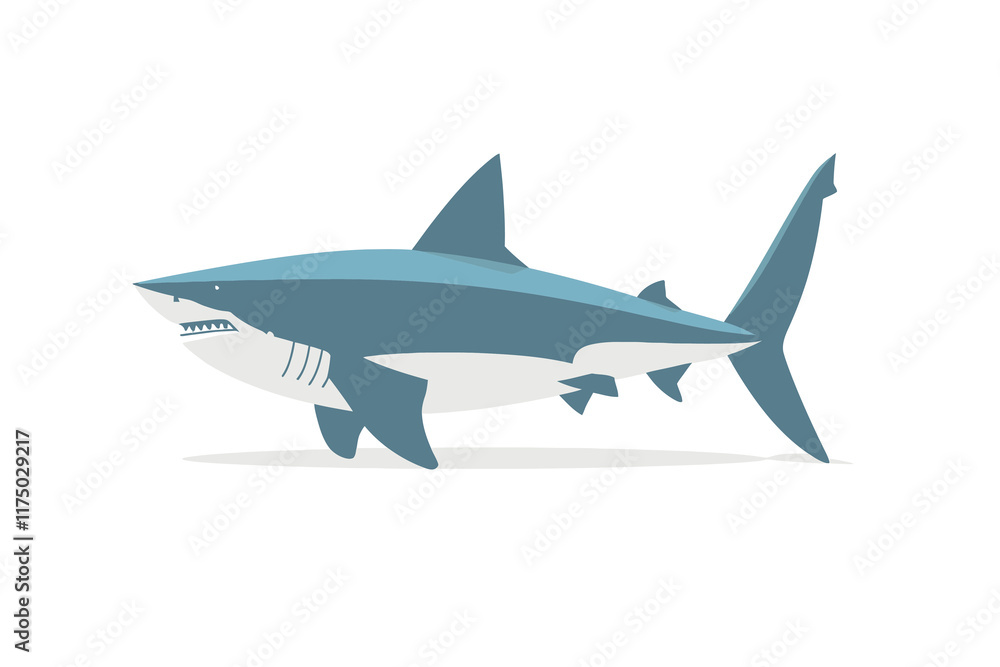 shark in the sea shark in the sea
