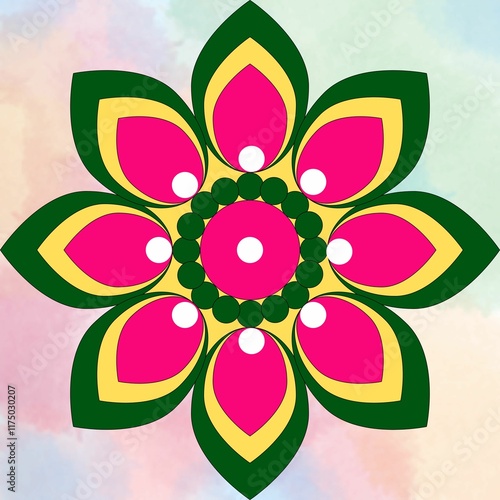 Sankranti rangoli  photo