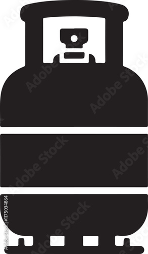 Refillable Propane Gas Cylinder for Grills and Home Heating System