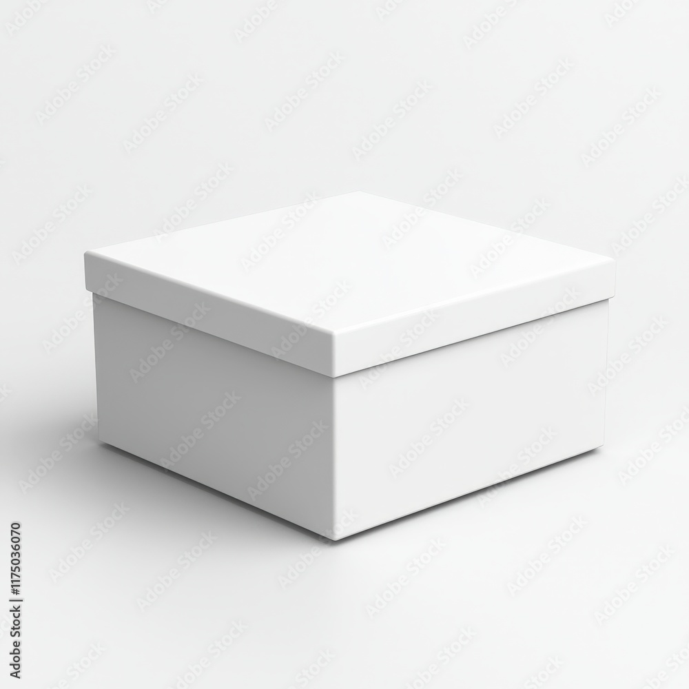 Minimalist White Storage Box with Lid on Crisp White Background Showcasing Clean Lines and Simple Design for Organizing and Decluttering Spaces Effectively Minimalist White Storage Box with Lid on Crisp White Background Showcasing Clean Lines and Simple Design for Organizing and Decluttering Spaces Effectively