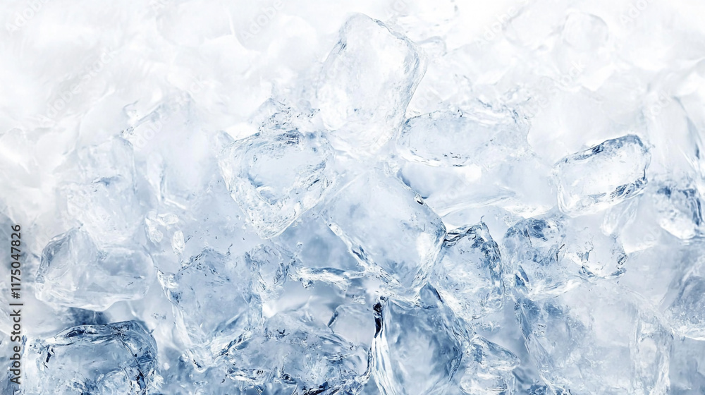 A seamless pattern of transparent blue gemstones with intricate facets, background designed for the advertisement space, featuring a textured ice style A seamless pattern of transparent blue gemstones with intricate facets, background designed for the advertisement space, featuring a textured ice style