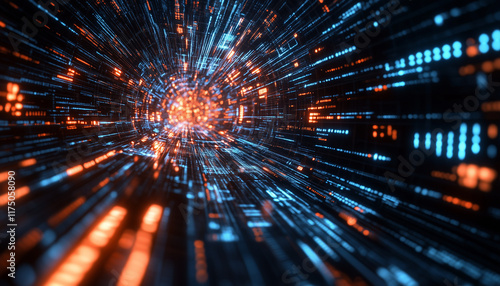 abstract background for data engineering or high speed internet conectivity