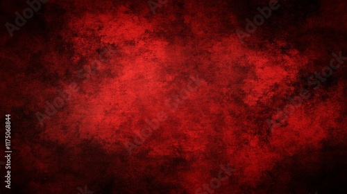 dark red grunge concrete wall  texture used a background
