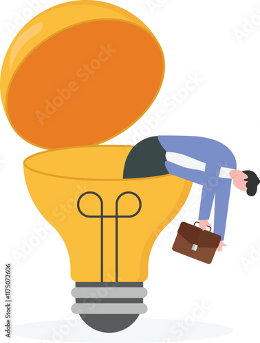 Over thinking, obsessive in work or too many problems that cannot make decision concept,
