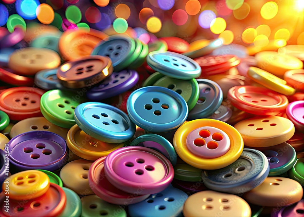 Twenty-one vibrant, high-resolution 3D buttons boast a colorful bokeh background, realistically rendered. Twenty-one vibrant, high-resolution 3D buttons boast a colorful bokeh background, realistically rendered.