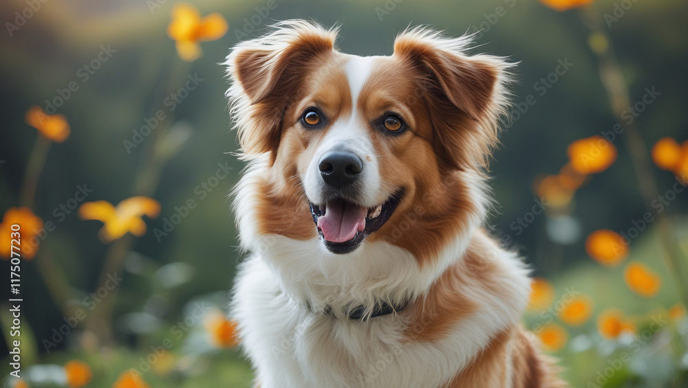 The Most Beautiful Dog in the World: A Majestic Canine with a Lustrous Coat, Sparkling Eyes, and an Elegant Pose in a Scenic Outdoor Setting, Emanating Grace and Charm. The Most Beautiful Dog in the World: A Majestic Canine with a Lustrous Coat, Sparkling Eyes, and an Elegant Pose in a Scenic Outdoor Setting, Emanating Grace and Charm.