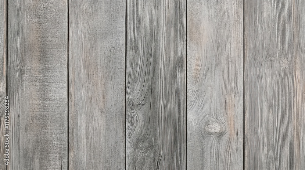 Obraz premium Close-up rustic background of a gray wooden fence with natural textures and weathered details, ideal for wide banner designs