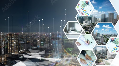 Creative visualization of innovation and business growth