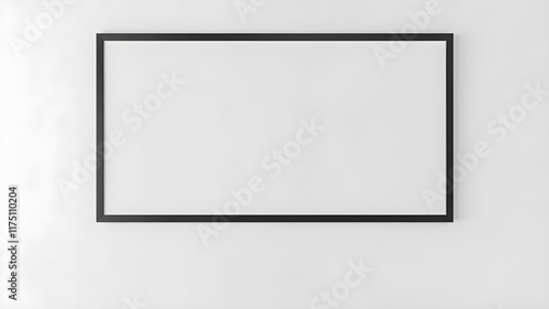 Wallpaper Mural Empty white marker board. Generative AI Torontodigital.ca