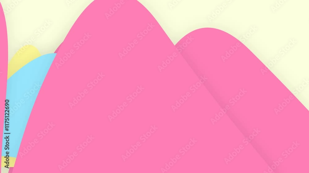 Cute colorful cartoon animated abstract background Cute colorful cartoon animated abstract background
