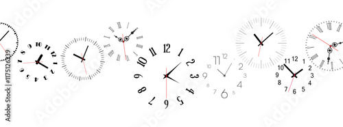 background with time	