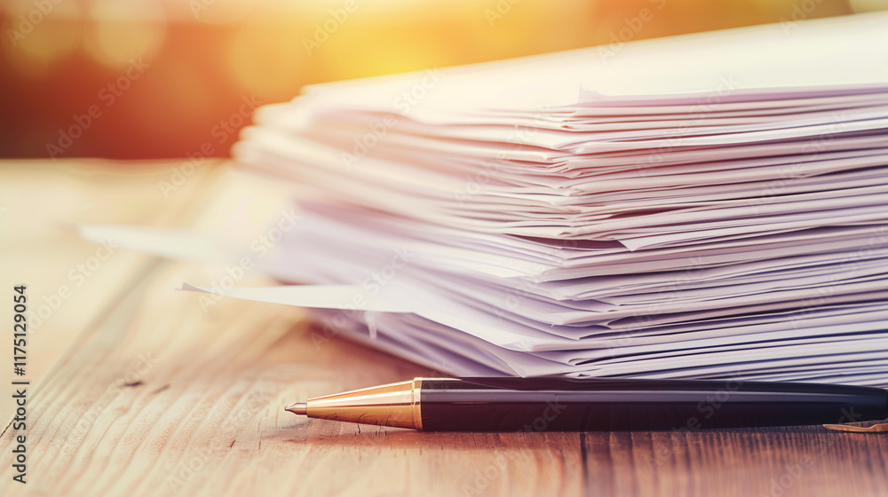 Close-up of financial documents and tools on wooden desk symbolizing tax preparation and financial strategy. Close-up of financial documents and tools on wooden desk symbolizing tax preparation and financial strategy.