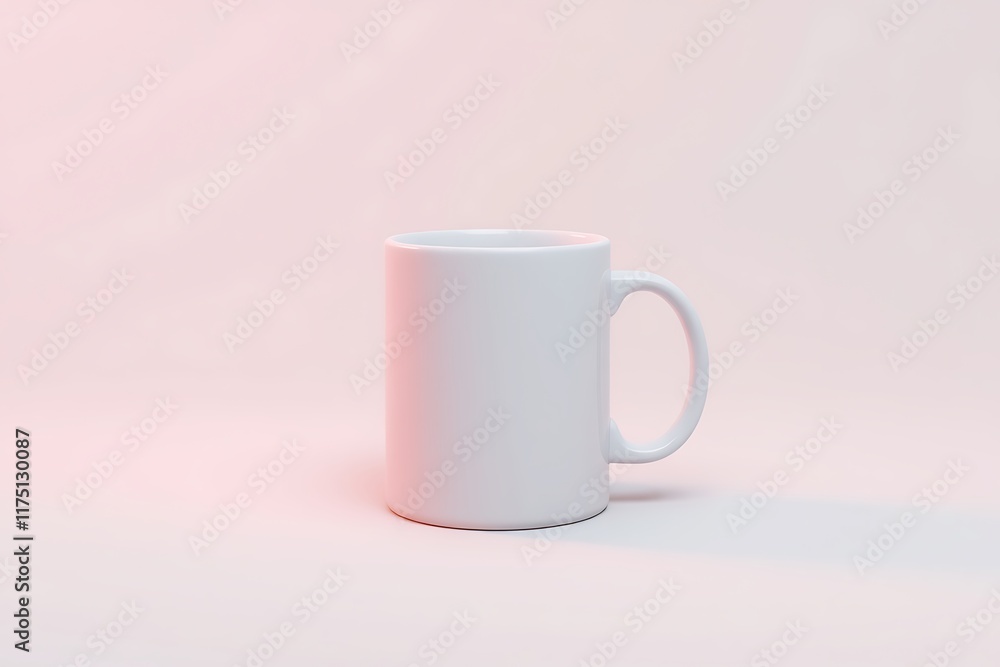 Simple White Mug Mockup Simple White Mug Mockup