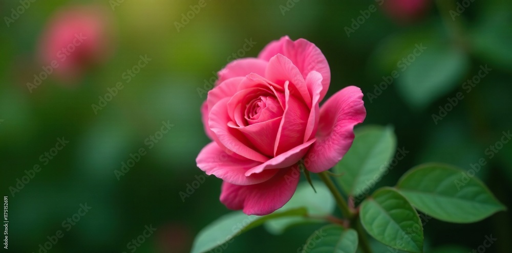 Velvety petals of rose against soft green leaves, nature, flowers, plant Velvety petals of rose against soft green leaves, nature, flowers, plant