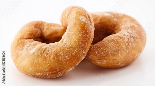 Salted cashew nuts isolated on white background