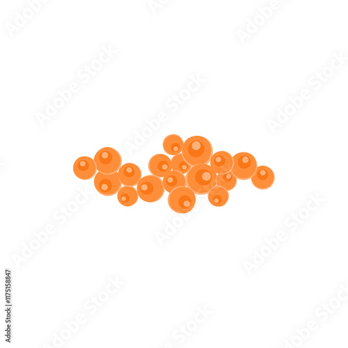 Bacteria Staphylococcus Aureus illustration