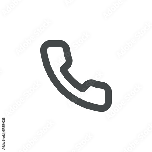 Call icon, phone icon, communication icon