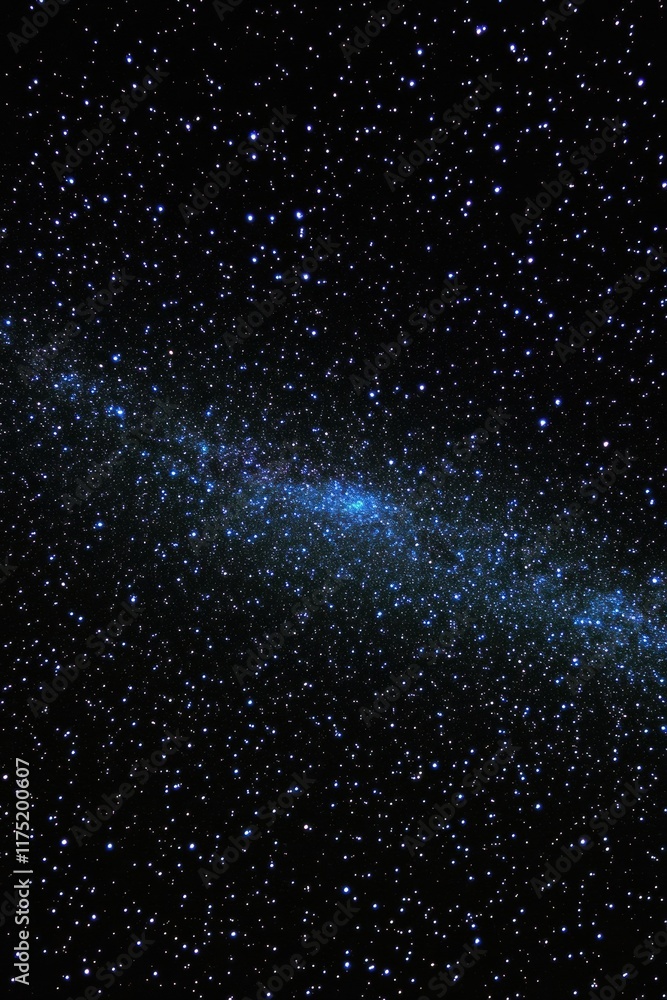 Fototapeta premium A stunning view of a galaxy filled with stars, showcasing the vastness and beauty of the universe.
