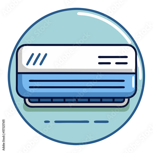air conditioner icon design