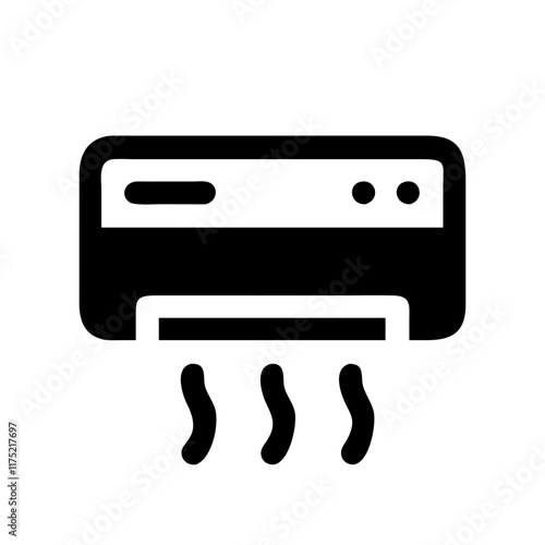 air conditioner icon design