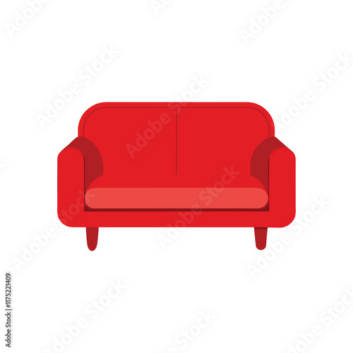 red sofa illustration.eps