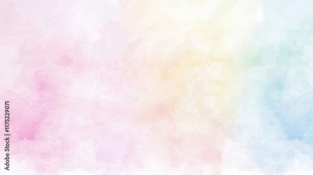 Fototapeta premium Soft pastel abstract background with gentle hues creating a serene and calming atmosphere for various design projects.