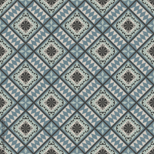 American tribal ethnic native pattern seamless.Traditional Navajo,Aztec,Apache,Southwest and Mexican style fabric pattern.Abstract vector motif pattern.For fabric,clothing,blanket,woven,wrap,decorate.